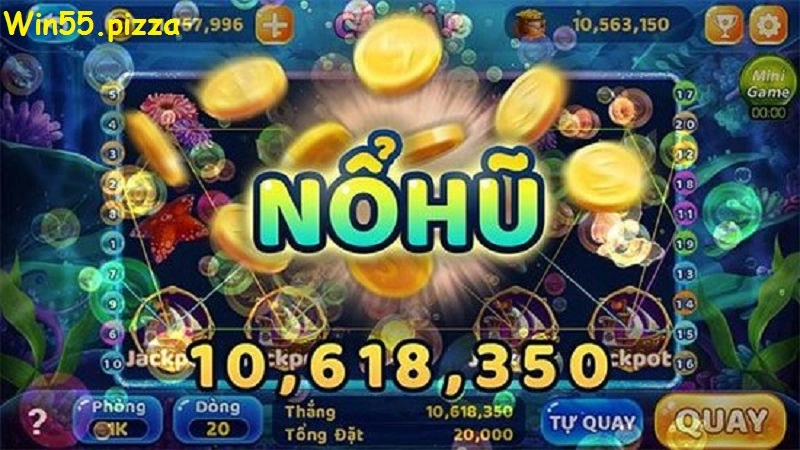 Tìm hiểu về nổ hũ - Trò chơi slot game hấp dẫn tại win55